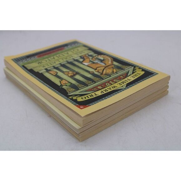 Time Warp Trio Jen Scieszka Book Lot Of 4 - Picture 12 of 12